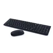 2.4G USB Optical Wireless Keyboard And Mouse Cordless For PC Laptop Black