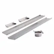 Stainless Steel In2Gr8 Flat Bottom Channel & Tile Insert Kit