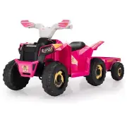 6V Kids Ride On Toy, Kids ATV 4 Wheeler for Kids 1.5-6, Battery Operated ATV ...