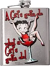 Betty Boop A Girls Gotta Do Hip Flask (15686)