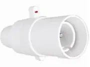 HPM SWITCHED LAMPHOLDER 230V 10mm Thread, B22d Bayonet, White *Australian Brand