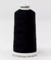 Madeira Classic Rayon 40, #1009 SAPPHIRE BLACK 1000m Embroidery Thread