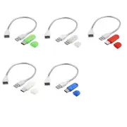 Flexible USB 3 LED Lamp Stick Lights for Laptop Notebook Keyboard Reading