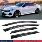 For 2021-2025 Kia K5 Optima Wavy Mugen Style Window Visors Rain Guards Deflector (for: Kia)