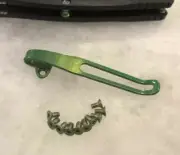 Translucent Green Titanium Deep Pocket Clip & Screws For Benchmade 940-2 Knife