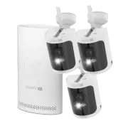 Swann AllSecure4K 100% Wireless Security Kit with 3 x Cameras & Hub