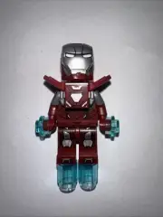 LEGO Marvel Super Heroes Silver Centurion Iron Man Mark 33 SH0232 Minifigure