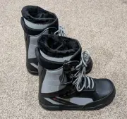 Alpine Swiss Men's Size 13 Gray Snowboard Boots