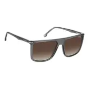 Carrera Men’s Sunglasses 278/S KB7/HA Grey Frame Brown Gradient Lens 58mm Square