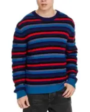 PS Paul Smith Wool Striped Long Sleeve Crewneck Sweater Men's S Multi Pullover