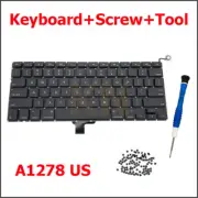 New US Keyboard For Macbook Pro 13" A1278 Keyboard w/ Screw 2009 2010 2011 2012
