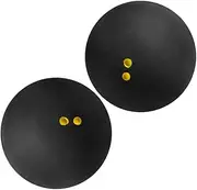 GANAZONO High Elasticity Squash Balls 2 Pcs Mini Racket Balls for Fitness Center