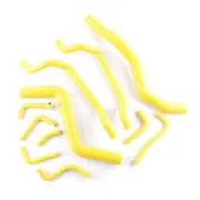 Yellow For 1995-1999 Mitsubishi Eclipse GSX DSM 4G63 2G Silicone Radiator Hose (for: Mitsubishi)