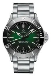 Tourby Lawless Gradient Green 42 mm watch ETA 2824-2 Chronometer Automatic Diver
