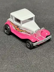 1979 Matchbox Superfast Model A Ford WHITE/ PINK Made In Thailand (Read)