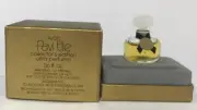 1984 Avon Ultra Perfume Pavii Elle Collector's Edition Gold Box .06 Fl Oz Mint