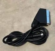 RGB Scart Video Cable TV lead Sega Saturn NEW for NTSC & PAL USA Seller