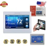 Smart WiFi Thermostat with Color Touchscreen & Alexa Control - Renewed Quality