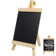 Message Blackboard Decoration Easel Chalk with Stand Office Chalkboard