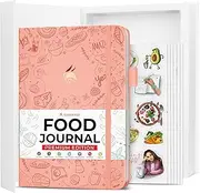 Clever Fox Food Journal Premium – Daily Meal Tracking Log with Calorie Tracker – Nutrition, Diet & Weight Loss Diary for Women & Men – Suitable for Bariatric Meal Tracking – A5 Size (Light Pink)