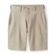 Wonder Nation Shorts Boys Size 7 Khaki School Uniform Super Soft Flat Front --J4