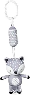 PERSELOSO Crib Wind Chime Rattle Hanging Soft Sensory Ornament for Fox Design for Stroller Car Seat Crib Helps Stimulate Learning Soothes Emotions