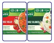 SAZONADOR KNORR MI ARROZ BLANCO Y ROJO 2 CAJAS CON 4 SOBRES CADA UNA