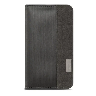 Moshi Overture Wallet Case for Apple iPhone SE 3rd/SE 2nd/8/7/6 - Black