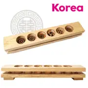 [DDock] Korean Traditional Cookie Rice Cake DASIK Making 6Hole Wooden Mold Frame