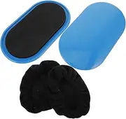 ibasenice 1 Set Core Sliders for Exercise Ergonomic Portable Sliding Discs for Home Oval Shape Exercise Sliders for Strength Stability Muscle Training Versatile Workout Equipment