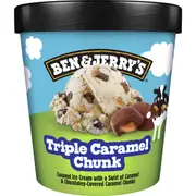 Ben & Jerry's Ice Cream Triple Caramel Chunk 458mL