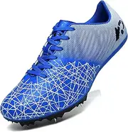 [SUMECH] Track and Field Shoes Men Women Kids Spikes Running Sneakers Outdoor for Jumping Sprint Racing Traning Boys Girls