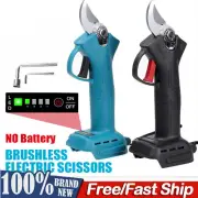 Cordless Electric Pruner Pruning Shears Scissor Cutter Brushless For Makita