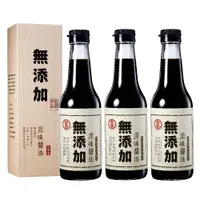 在飛比找PChome24h購物優惠-金蘭無添加原味醬油500ml x３瓶