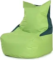 Waterproof Bean Bag Chair Home/Outdoor Game Bean Bag Cover No Filler Garden Beach Swimming Pool Floating Beanbag Pouf Chair Oxford Kids Adults Pouf Beanbag Lounger Chair(Light Green)