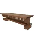 Country Quilt Shelf, 30", Towel Bar, Amish Style, For Home or Office