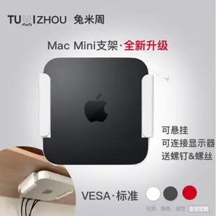 壁掛支架底座保護套VESA 2020 M1新款APPLE Mac Mini蘋果迷你電腦