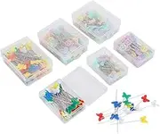 Respicefinem 450Pcs Hand Sewing Pins High Temperature Big Head Bead Needle Ideal for Bow Tie Buttons Clothing Cutting Fabric Positioning DIY Sewing Handicrafts and Sewing