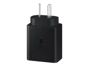 SAMSUNG AC POWER ADAPTOR - 45W, USB-C TO USB-C CABLE (BLACK)
