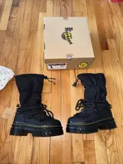 Dr. Martens Audrick Padded Hi Sz 5 W Snowplow Winter Snow boot Black LACE UP NIB