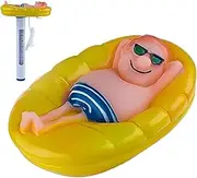 Pool Thermometer, Floating Pool Thermometer, Water Thermometer Aquarium, for Outdoor & Indoor Swimming Pools, Spas, Hot Tubs, Aquariums & Fish Ponds