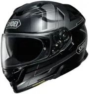 Shoei 0119-2005-07 GT-Air II Aperture Helmet XLG Black/Grey