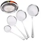Multi-functional Fine Mesh Strainers Flour Colander Sifter Kitchen Tools
