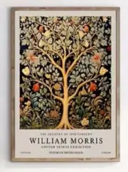 William Morris Canvas Wall Art Exhibition Print Tree of Life 16 x 24 269