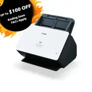 Canon imageFORMULA ScanFront 400 A4 Compact Sheetfed Document Scanner SF400 45PP
