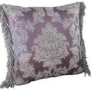 Pair of Chenille cushion covers 45cm x 45cm - Dusky Pink
