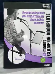 On-Stage Stands U-Mount Clamp-On Bookplate