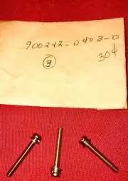 NOS OEM Shindaiwa 90024204030 SCREW 4x30 Echo SET OF 3