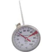 Acurite Stainless Steel 18cm Frothing Thermometer Large Milk Heating Gauge SLVR