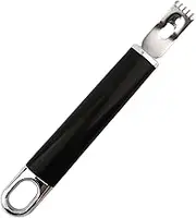 Channel Cutter for Cocktails | Ergonomic Handle Stainless Steel Rustproof Lemon Twist Peeler | Dishwasher Safe Multifunctional Citrus Zester Tool for Lemons Lime Oranges Citrus